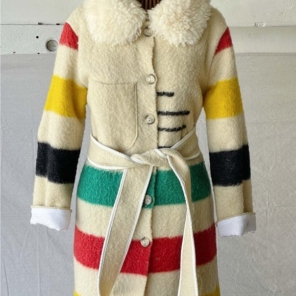 Ludlow Shearling Hudson Blanket Duster - Picture 3 of 5